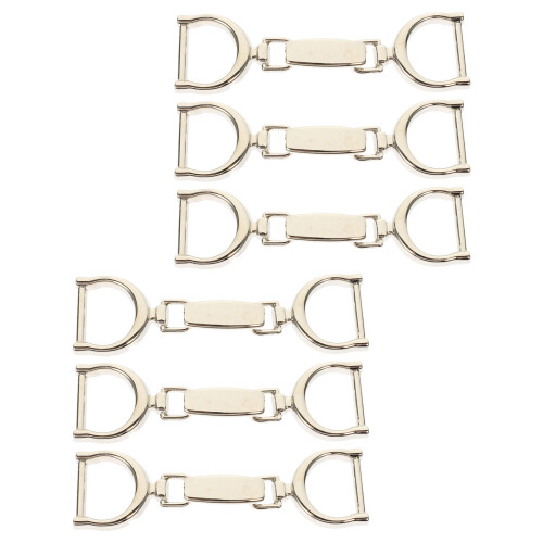 30Pcs Silver Alloy Chain Buckle for Belts Adjustable Decorative Clip 2