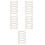 30Pcs Silver Alloy Chain Buckle for Belts Adjustable Decorative Clip 8