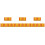 6Pcs Easy Install Reflective Driveway Marker Plastic Road Studs Yellow 11