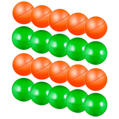 80Pcs Lightweight PVC Openable Balls for Party Activity Games 1