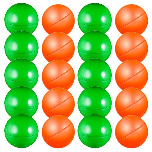 80Pcs Lightweight PVC Openable Balls for Party Activity Games 2