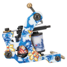 Tattoo Shader Machine With Durable Construction And Smooth Operation, Featuring Zinc Alloy Frame And Copper Coils For Extended Use Without Overheating