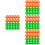 80Pcs Lightweight PVC Openable Balls for Party Activity Games 6