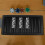 2Pcs Multifunctional Black Acrylic Poker Chip Tray Compact Storage 11