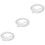 3Pièces Sac À Main Perles Imitation Argenté DIY Décor Unique 6