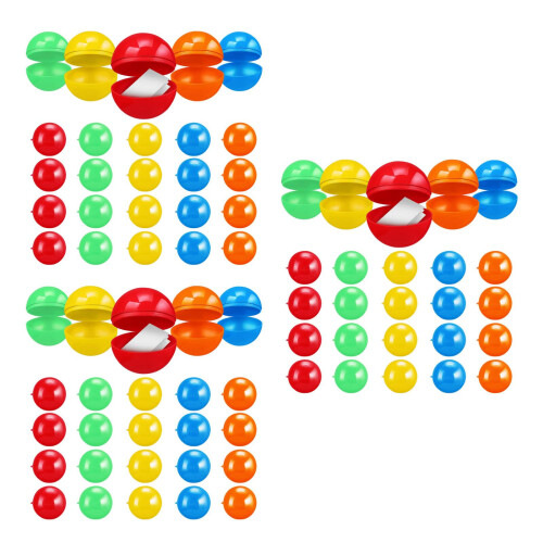 150Pcs Plastic Prize Balls Fillable for Game and Event Use 1
