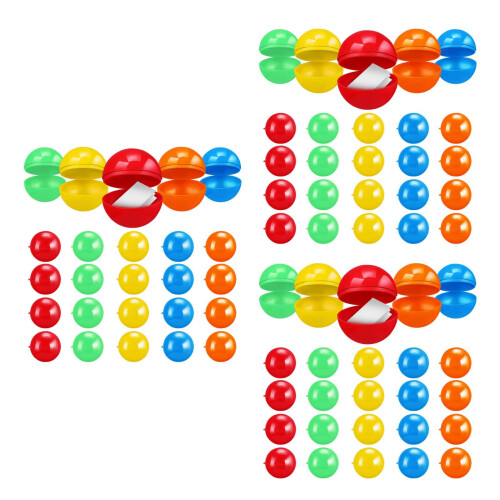 150Pcs Plastic Prize Balls Fillable for Game and Event Use 2