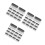 60Pcs Sturdy Iron L Bracket Lock Plates for Home Office Drawers 3
