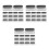 60Pcs Sturdy Iron L Bracket Lock Plates for Home Office Drawers 6