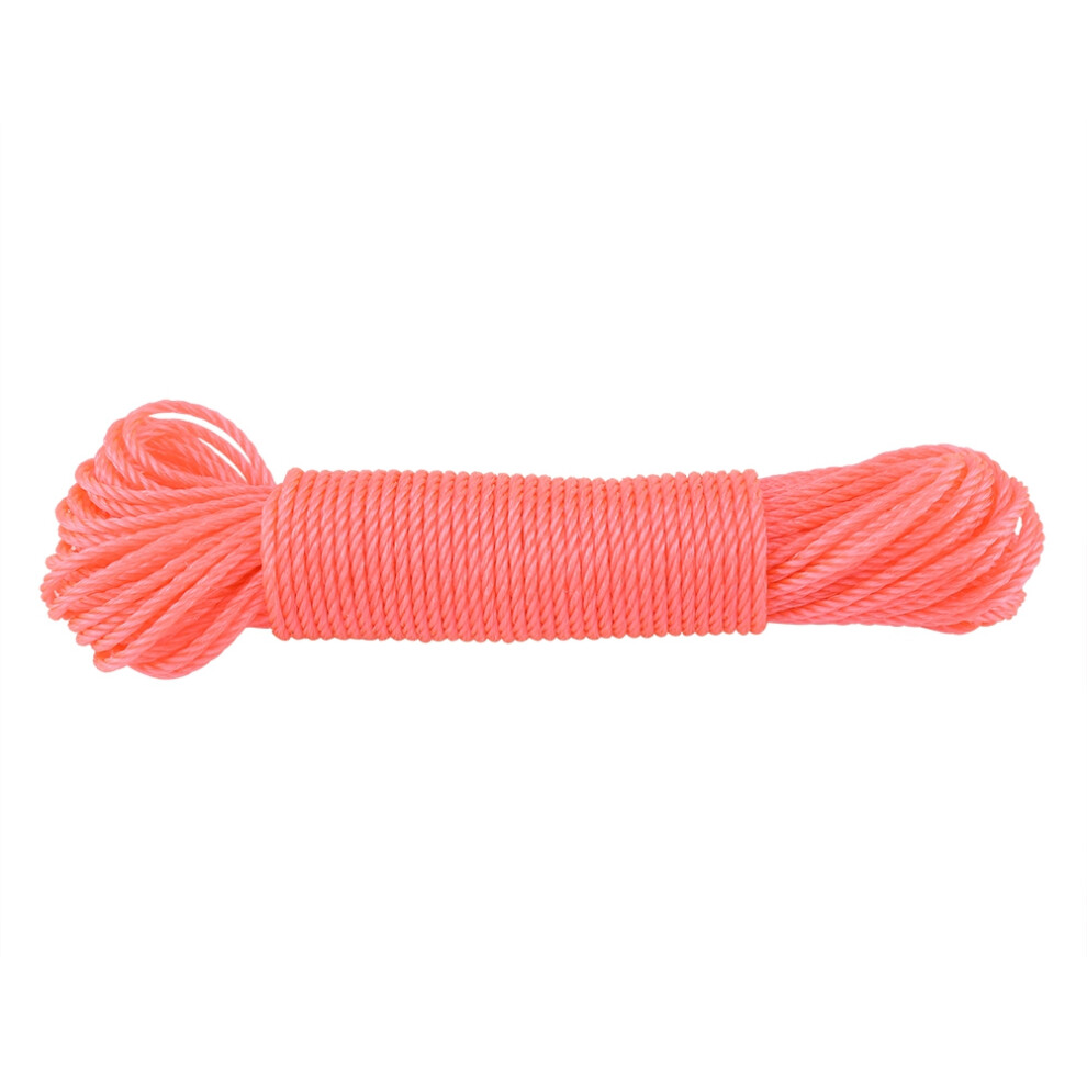 Lightweight Utility Rope20m Nylon Cord In Pink With Eco Safe Finish For Indoor Outdoor Applications 9357860425285