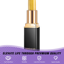 (01) Color-Changing Pearlescent Lipstick, Long-Lasting Balm