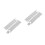 2Pcs Silver Stainless Steel Watch Strap for Ionic Women Elegant Band 1