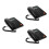 3Sets Classic Black Desktop Phone Reusable Office and Household Phone 1