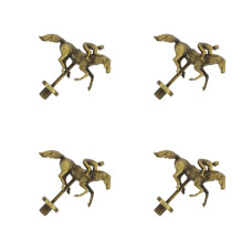 4Pièces Chevaux Métal Pièces Remplacement Jeu De Course Précises