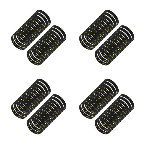 96Pièces Bracelets Silicone Souples Souvenirs 2025
