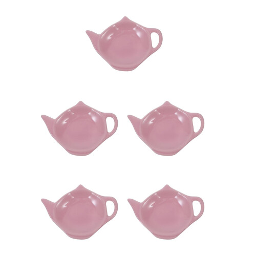 5Pièces Rangement Sachets De Céramique Rose Décoratif
