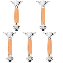 5Pièces Accessoires Bois Métal Fixation Stable Tai Chi Multi