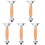 5Pièces Accessoires Bois Métal Fixation Stable Tai Chi Multi 1