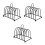 3Pcs Multi-Functional Rack Stainless Steel Bread Holder 1
