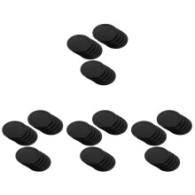 80Pcs Stable Plastic Ice Hockey Pucks for Indoor Table Games