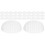 40Pièces Support Intérieur Casquette PVC Usage Chapeau 1
