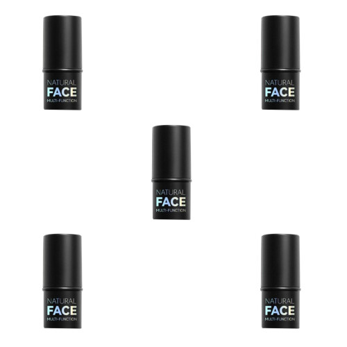 5Pcs Dark Brown Highlighter Stick Pen for Face Multi-Use Makeup Glow