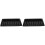 2Pcs Multifunctional Black Acrylic Poker Chip Tray Compact Storage 1