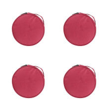4Pcs Compact Rosy Singing Bowl Carrying Bags for Home and Travel