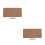 2Pcs Portable Khaki Desk Mats Waterproof for Office Use 1