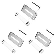 3Sets Silver Acrylic Money Paddle and Sturdy Stainless Steel Bill Slot