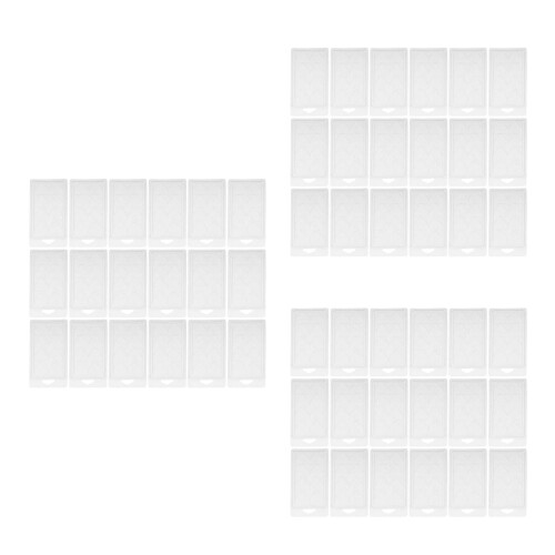 60St Compacte Transparante Wax Melt Mallen 8- Plastic Containers