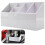 (White) Salon Scissors Organizer with Multiple Compartments 2