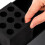 (Black) Salon Scissors Organizer with Multiple Compartments 4