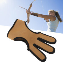 3-Finger-Bogenschießen-Handschuhe Neopren Schützende Schießhandschuhe XL