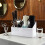 (White) Salon Scissors Organizer with Multiple Compartments 5