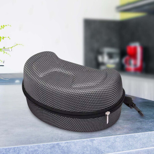 (Grid Large) Ski Goggles Case for Snowboarding & Storage 1