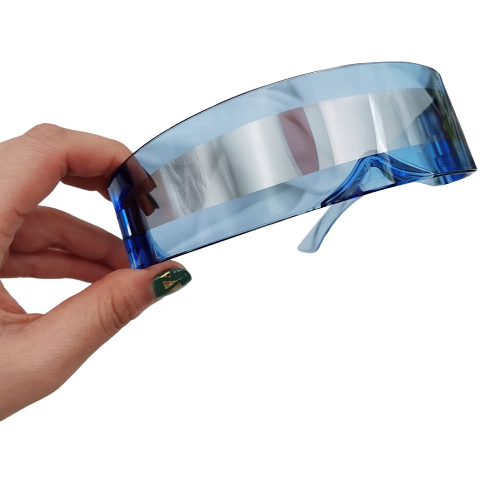 Dachuang Beauty Blue ( Coating) Windproof Sunglasses For Men & Women - Uv Protection