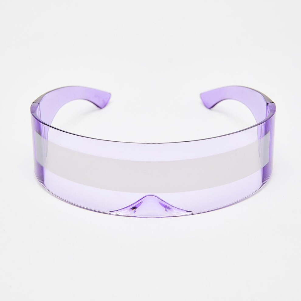Dachuang Beauty Purple ( Coating) Windproof Sunglasses For Men & Women - Uv Protection