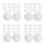100Pièces Boules Creuses Blanches En Pour Machine À Cadeaux 5