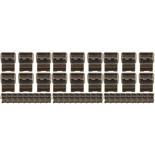 90Pièces Charnières Pour Boîtes Bois Vintage Solides 2