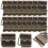 90Pièces Charnières Pour Boîtes Bois Vintage Solides 9