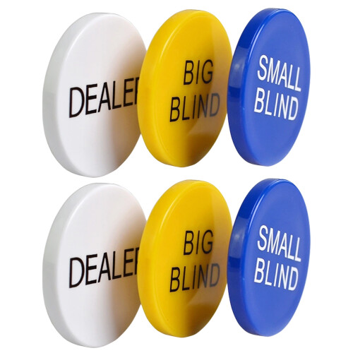 6Ensembles Jetons De Comptage Poker Pour Jeux Et Récompenses 2