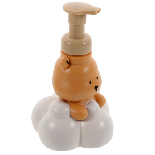 3Pcs Refillable Foaming Travel Bottles Pe Multi Cloud Bear Design 1
