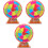 3Pcs Compact Plastic Prize Wheels for Prank DIY Fortune Game Props 4