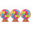 3Pcs Compact Plastic Prize Wheels for Prank DIY Fortune Game Props 5