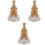 3Pcs Refillable Foaming Travel Bottles Pe Multi Cloud Bear Design 4