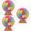 3Pcs Compact Plastic Prize Wheels for Prank DIY Fortune Game Props 8