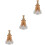 3Pcs Refillable Foaming Travel Bottles Pe Multi Cloud Bear Design 6