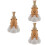 3Pcs Refillable Foaming Travel Bottles Pe Multi Cloud Bear Design 7