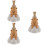 3Pcs Refillable Foaming Travel Bottles Pe Multi Cloud Bear Design 8